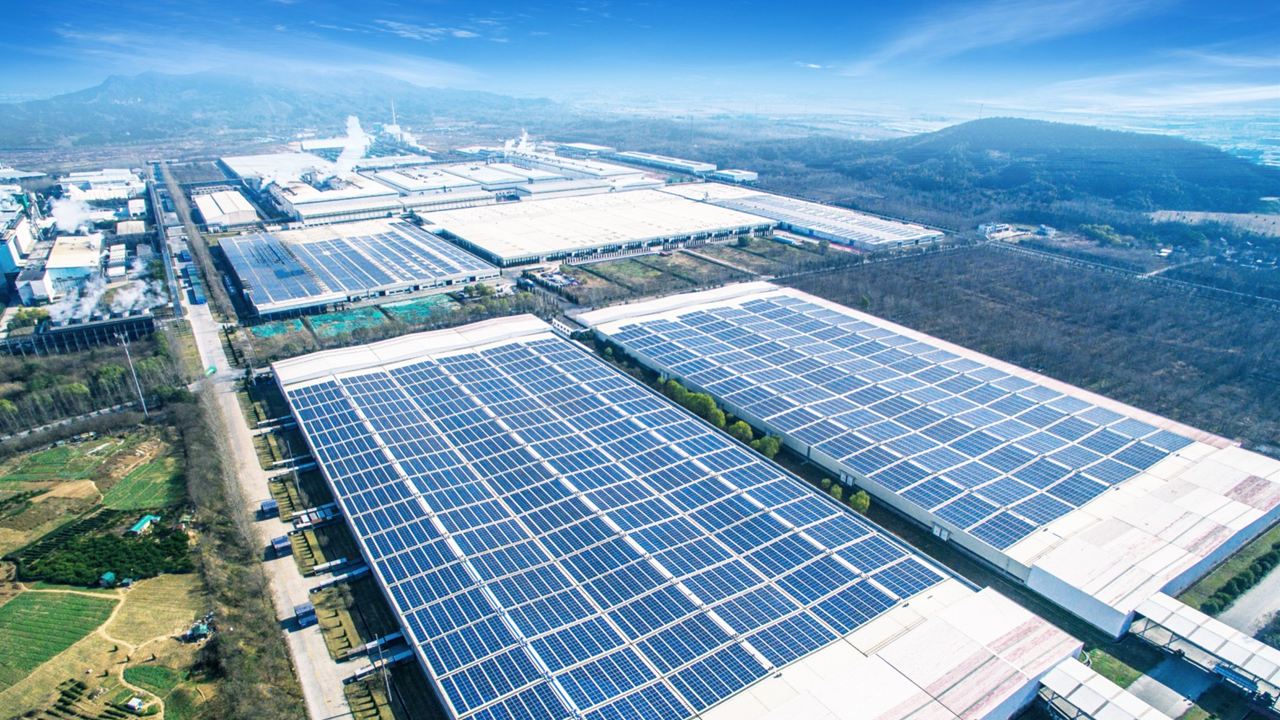 �����򽭽�ֽҵ30MW�ݶ������վ